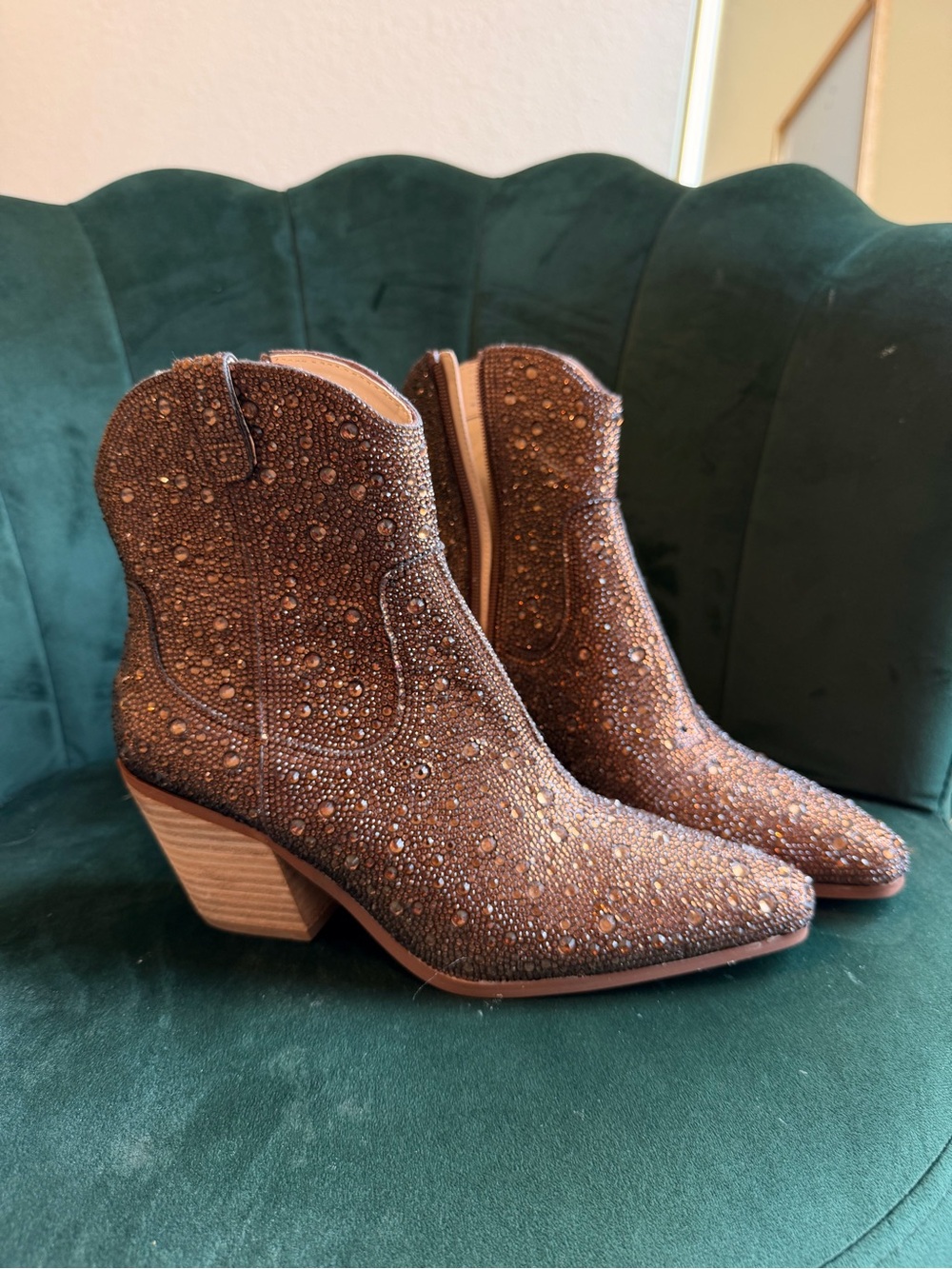 Brown Western Ankle Betsy Johnson Boots - Women